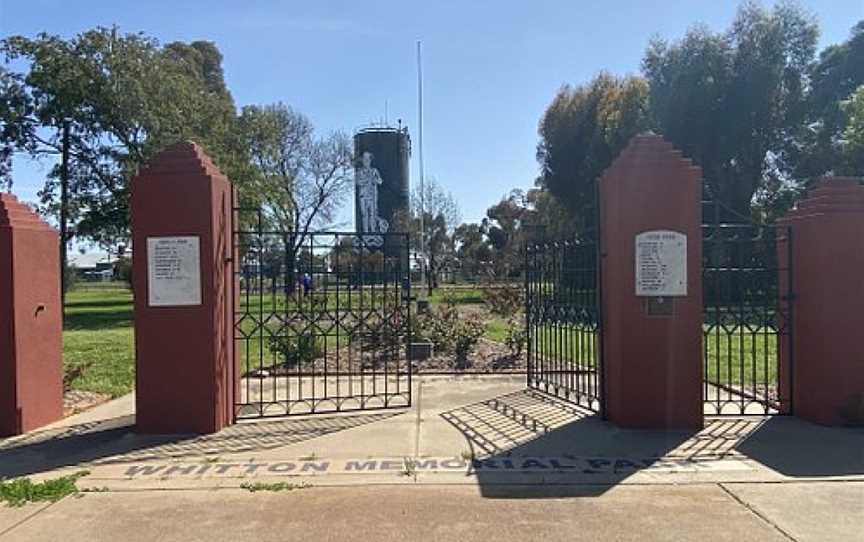 Whitton Memorial Park, Whitton, NSW