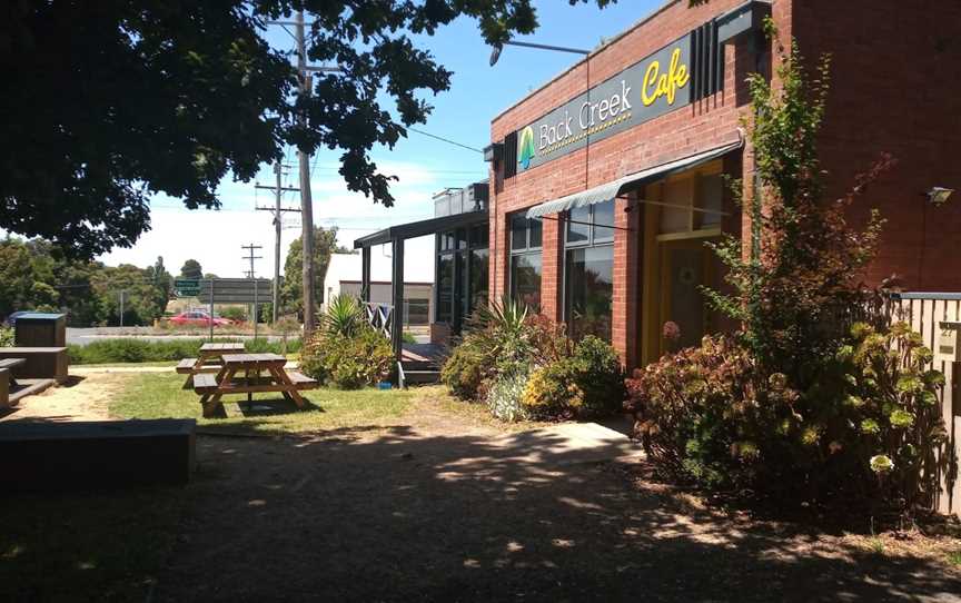 Back Creek Cafe, Meredith, VIC