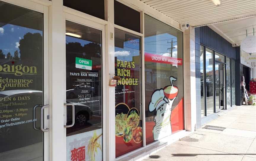 Papa's Rich Noodles, Warragul, VIC