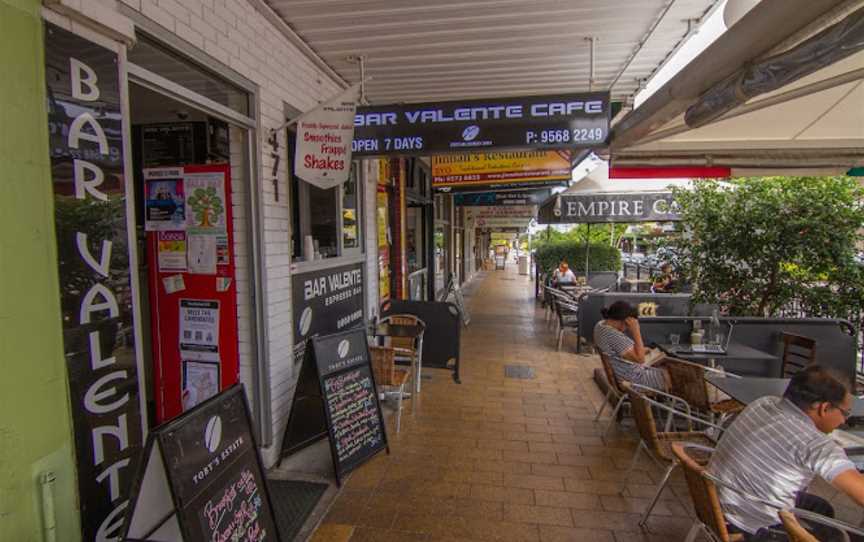 Bar Valente Cafe, Dulwich Hill, NSW