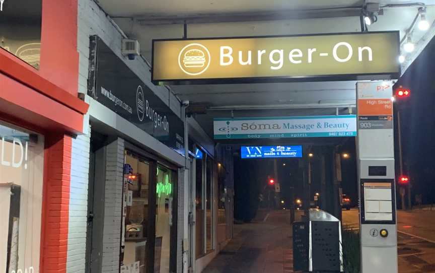 Burger-On, Ashwood, VIC