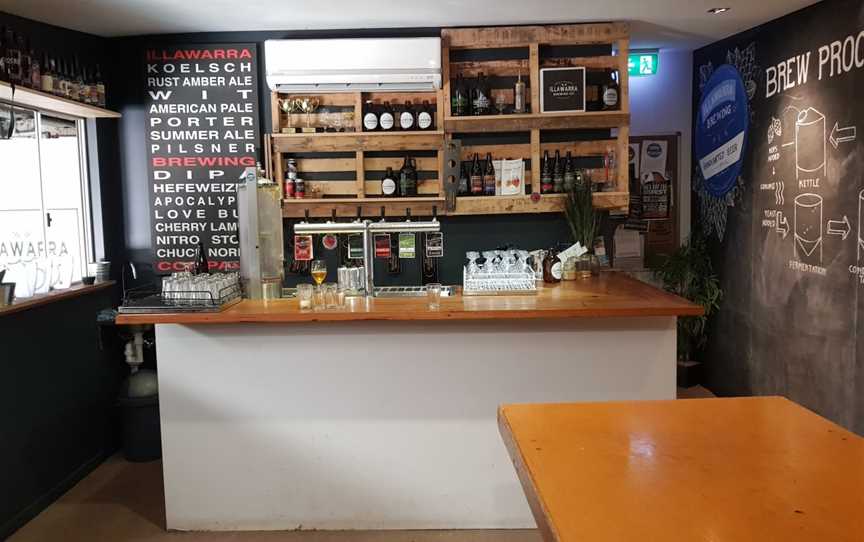 Illawarra Brewing Company Brewhouse, North Wollongong, NSW