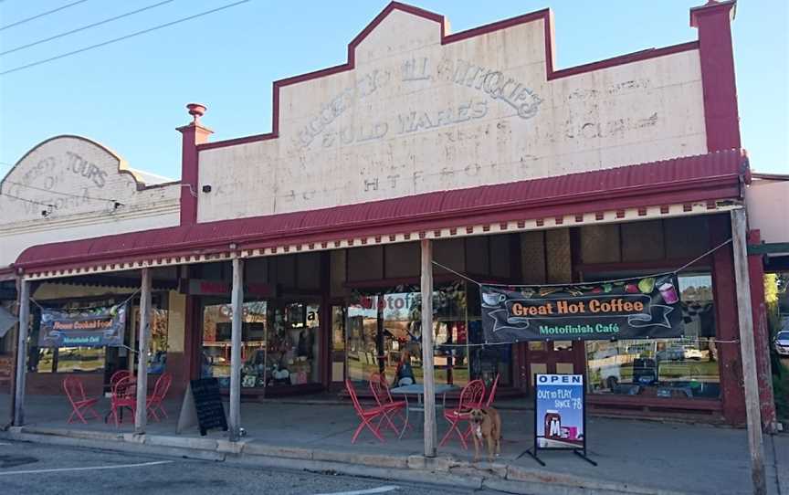 Motofinish Cafe, Rushworth, VIC