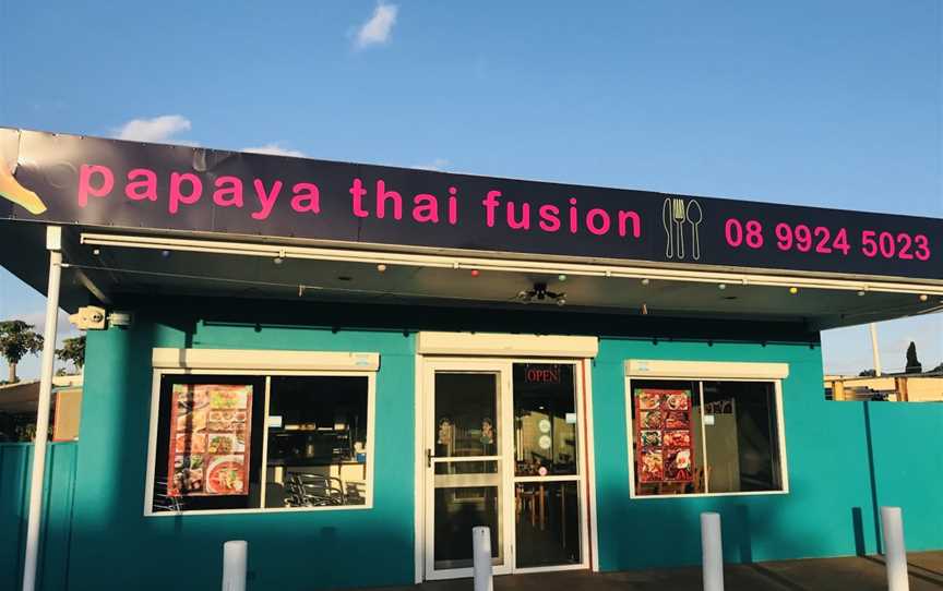 Papaya Thai Fusion, Webberton, WA