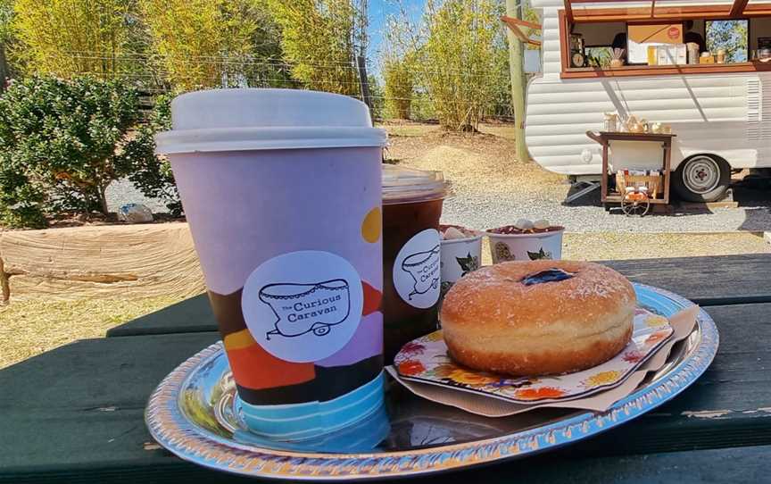 The Curious Caravan Café, Pullenvale, QLD