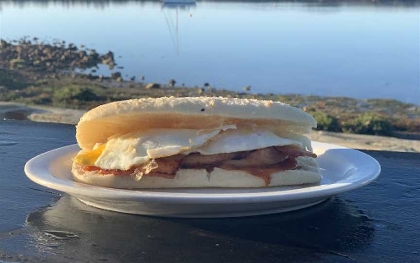 The Deck cafe on the wharf, American River, SA