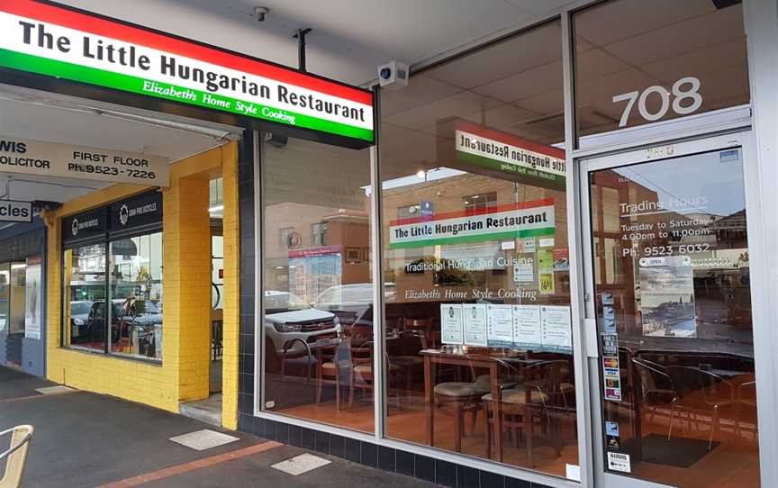 The Little Hungarian Restaurant, Caulfield South, VIC