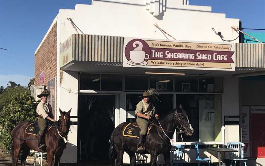 The shearing shed cafe, Northampton, WA