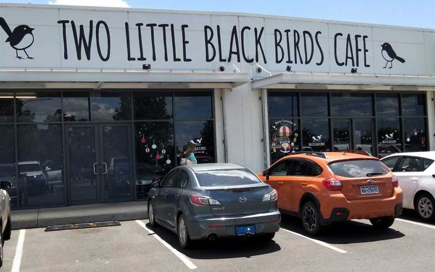 Two Little Black Birds, Manjimup, WA