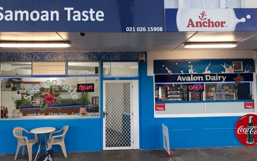 Avalon Dairy & Samoan Taste, Avalon, New Zealand