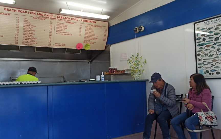 Beach Road Fish & Chips, Hampstead, New Zealand