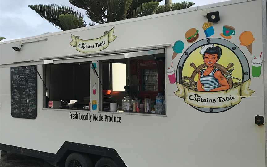 Captains Table Food Truck, Cape Palliser, New Zealand