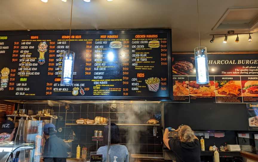 Charcoal Burger, Saint Johns, New Zealand