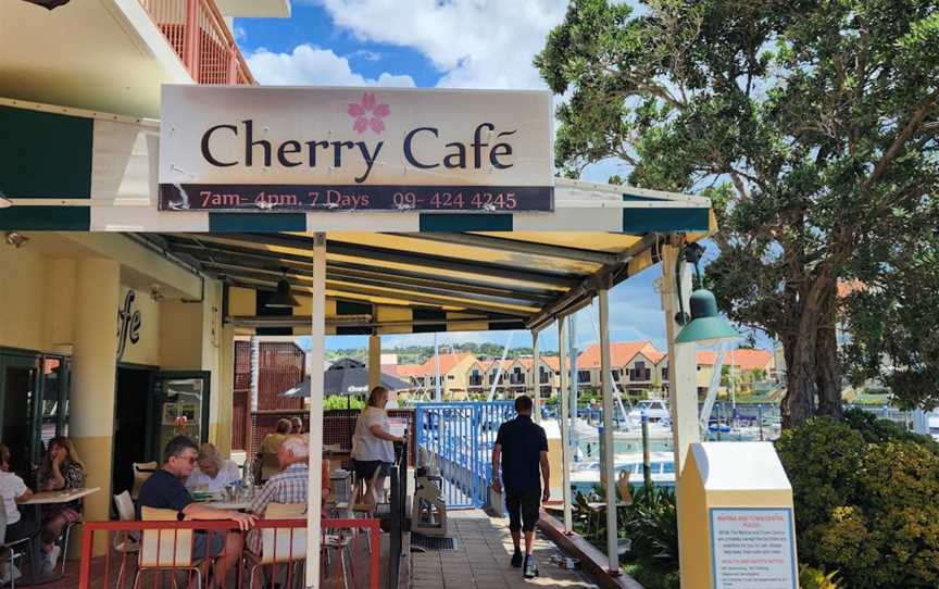 Cherry Cafe, Gulf Harbour, New Zealand