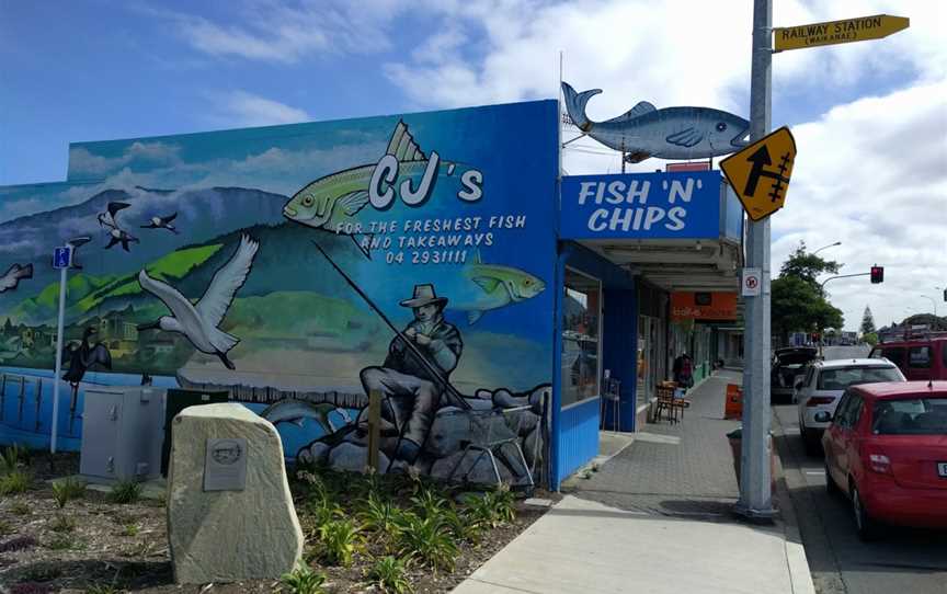 Cj's Seafood Waikanae, Waikanae, New Zealand