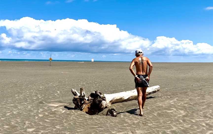 Cones On The Beach, Piha, New Zealand