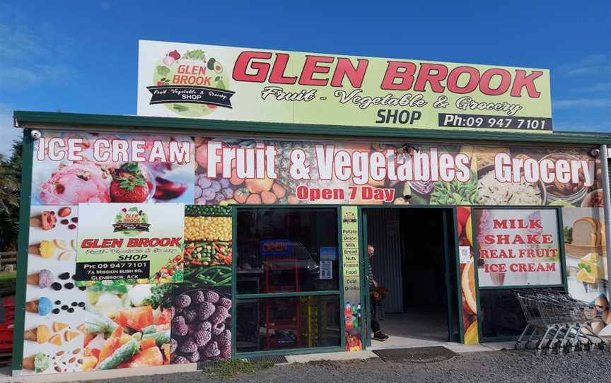 Glenbrook fruit and vegetable shop, Glenbrook, New Zealand