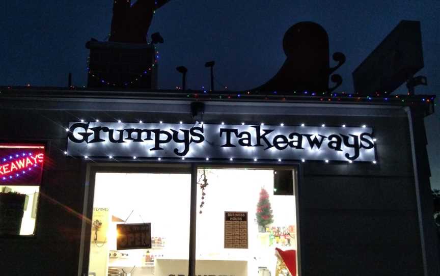 Grumpys takeaways, Westport, New Zealand