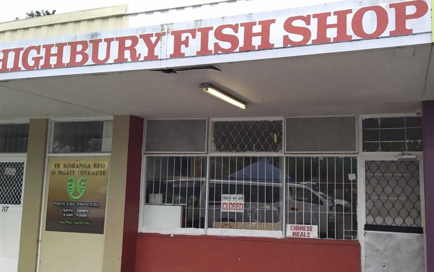 Highbury Fish Shop, Highbury, New Zealand