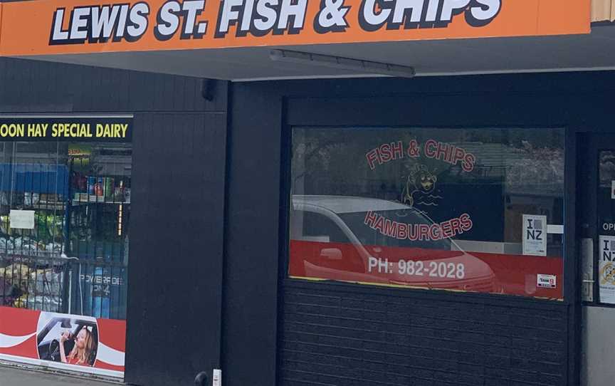 Lewis Street Food Bar/ Fish and Chips, Hoon Hay, New Zealand