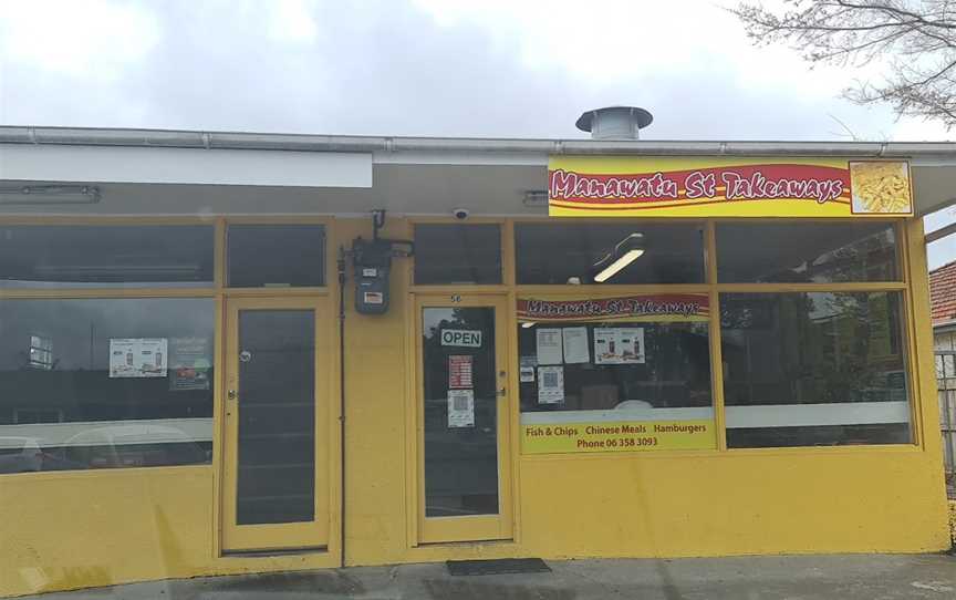 Manawatu Street Takeaways, Terrace End, New Zealand