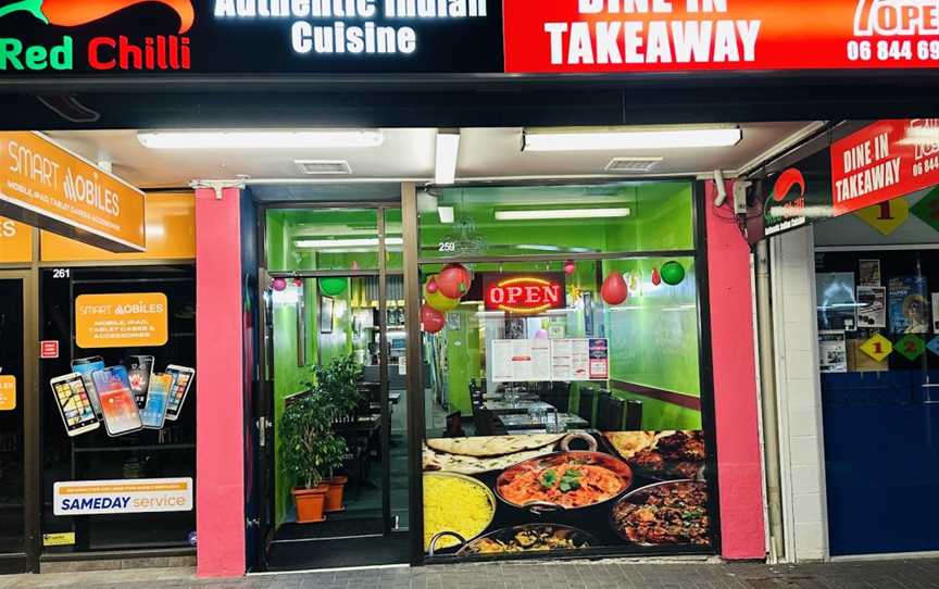 Red Chilli Indian Takeaway & Restaurant, Taradale, New Zealand