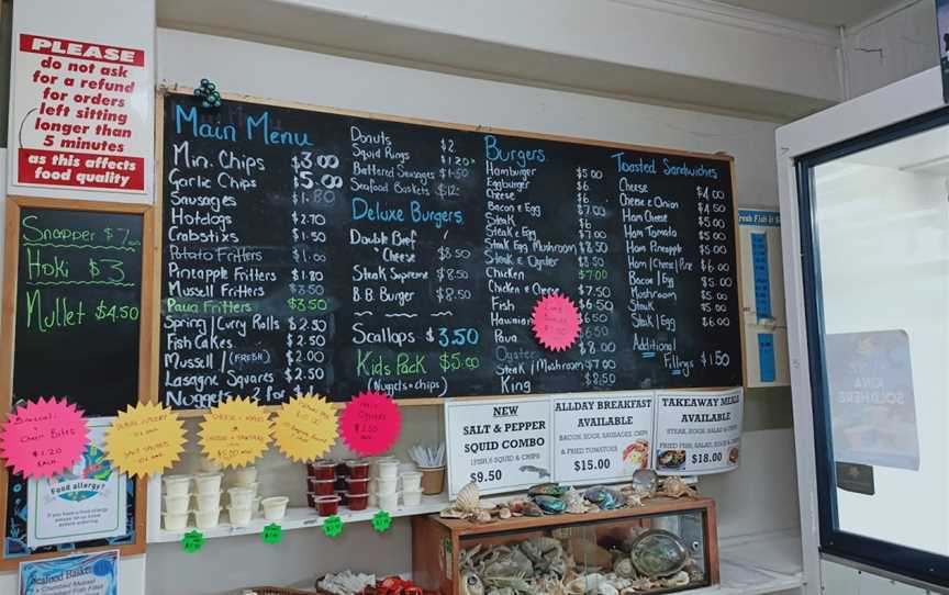 Thomas's Fish Shop, Kaikohe, New Zealand