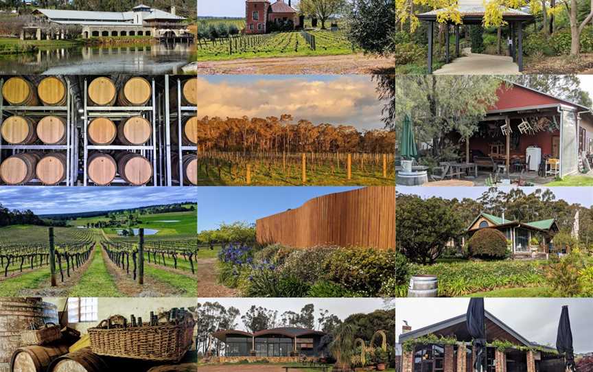 WA Wineries Montage