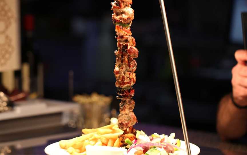 Signature Dish Greek Souvlaki Chicken or Lamb 400g