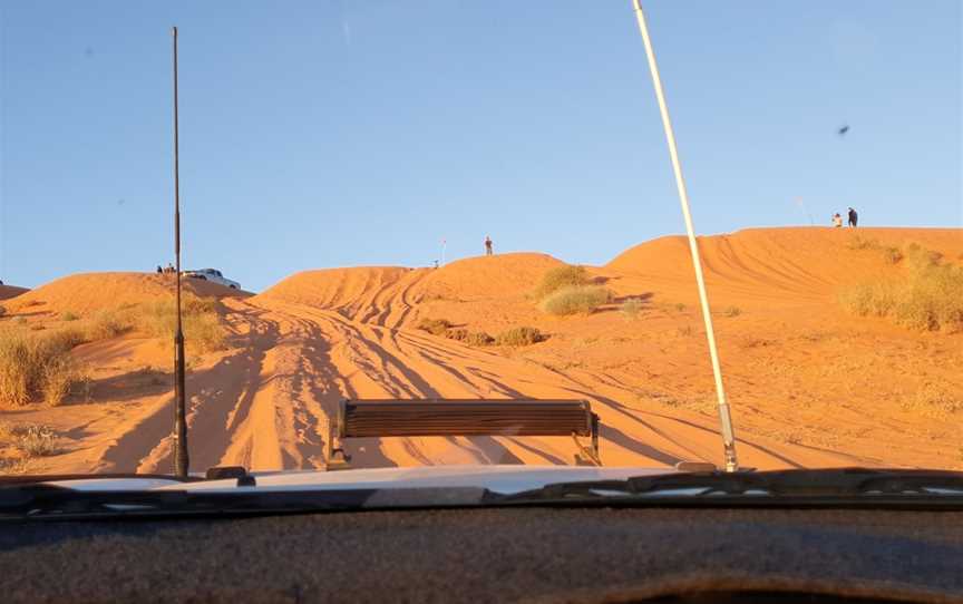 Big Red Sand Dune, Birdsville, QLD