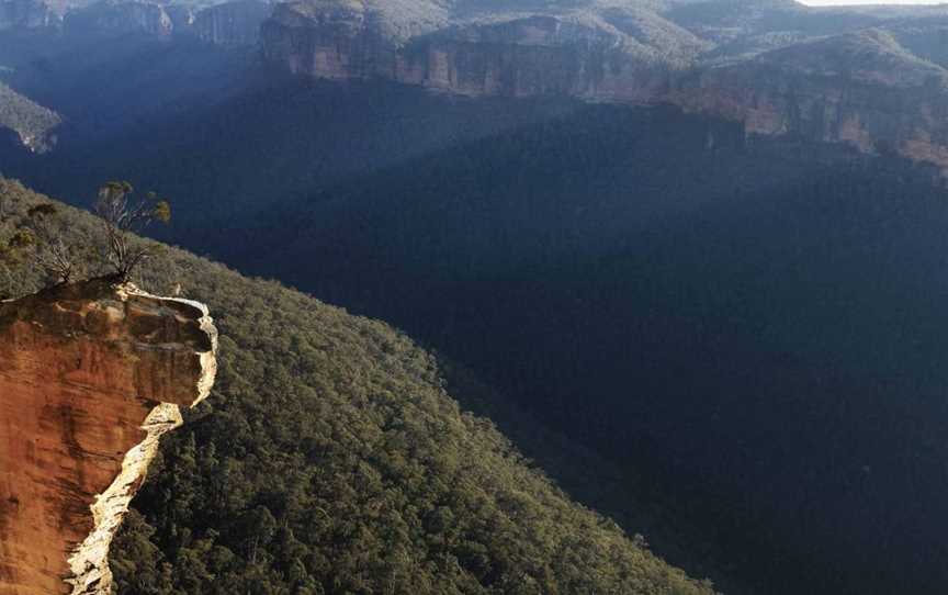 Burramoko Ridge (Hanging Rock) cycle trail, Blackheath, NSW