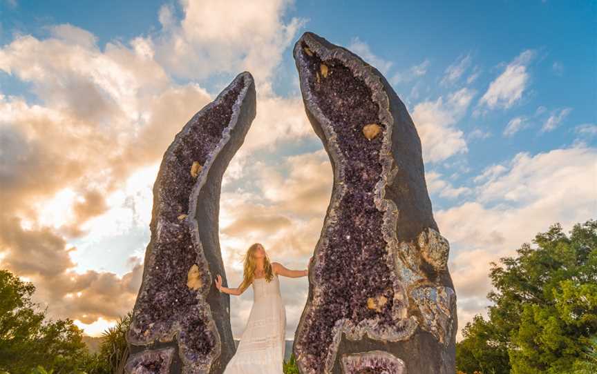 Crystal Castle and Shambhala Gardens Byron Bay Hinterland, Montecollum, NSW