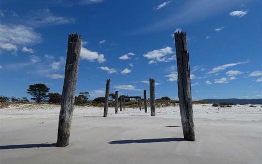 Lisdillon Salt Works, Little Swanport, TAS