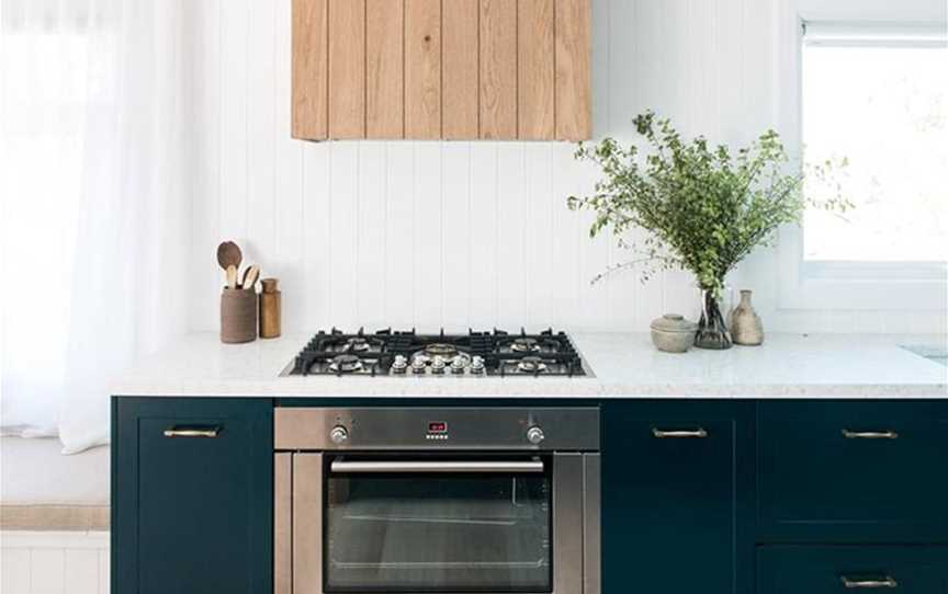 Design by Kyal and Kara in their Toowoon Bay Reno.  Featuring a gorgeous kitchen using Silestone Blanco Orion.