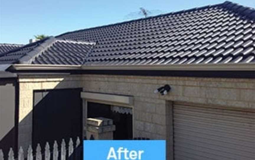 Roof after Rainbow Roofing coat