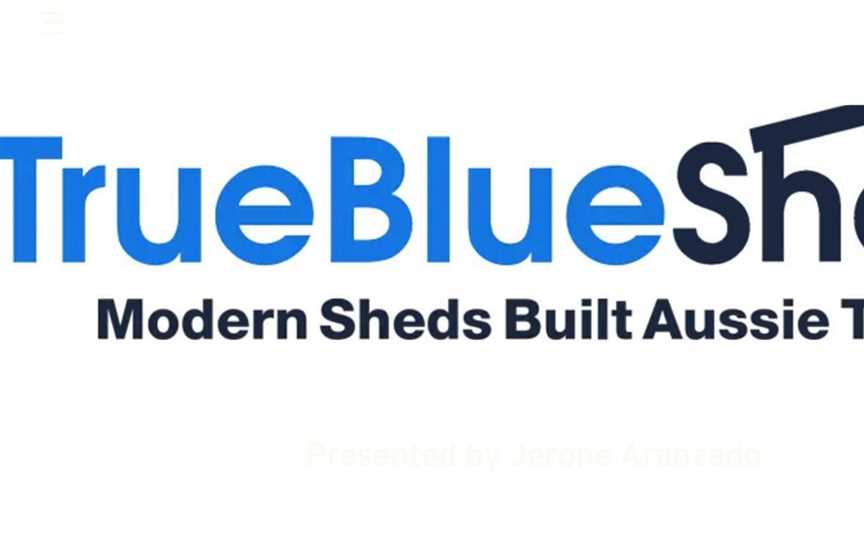 True Blue Sheds Logo