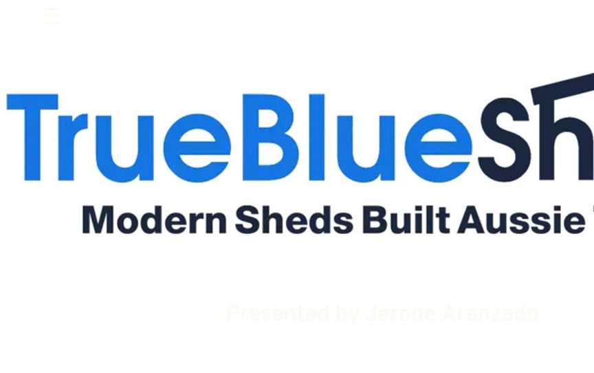 True Blue Sheds Logo