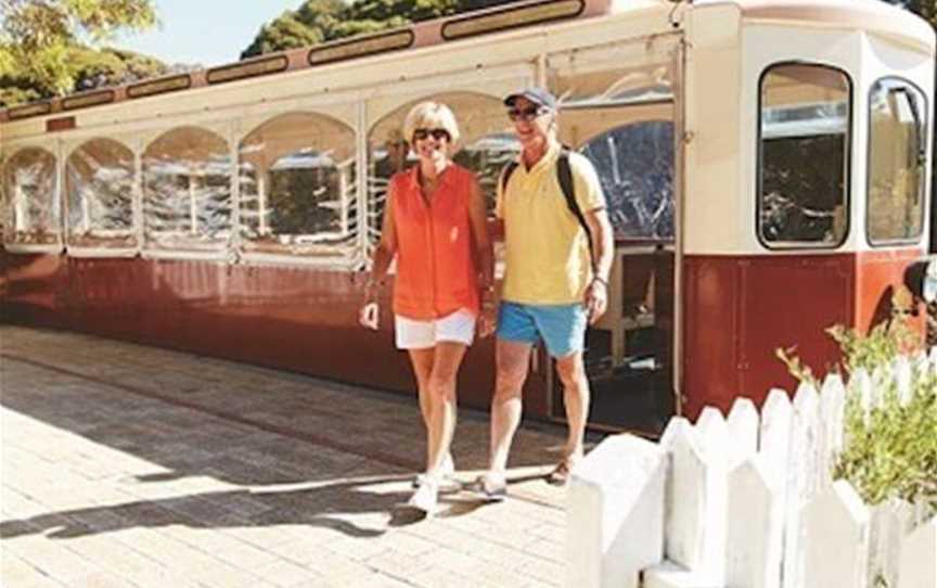 Oliver Hill Train Ride, Tours in Rottnest Island