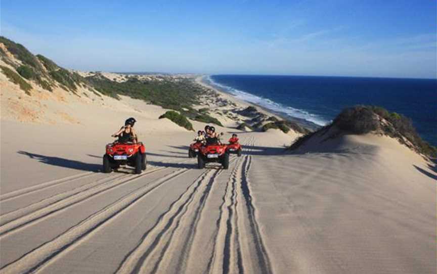 Wagoe Beach Quad Bike Tours, Tours in Kalbarri