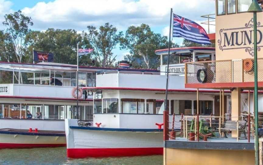 Mildura Paddlesteamers Melbourne, Rothbury and Mundoo, Mildura, VIC