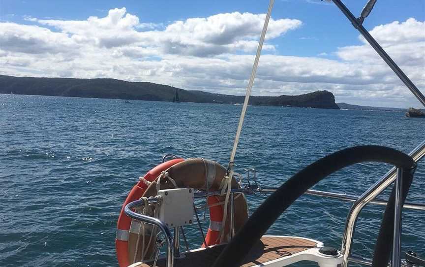 Sailing Pittwater, Newport, NSW