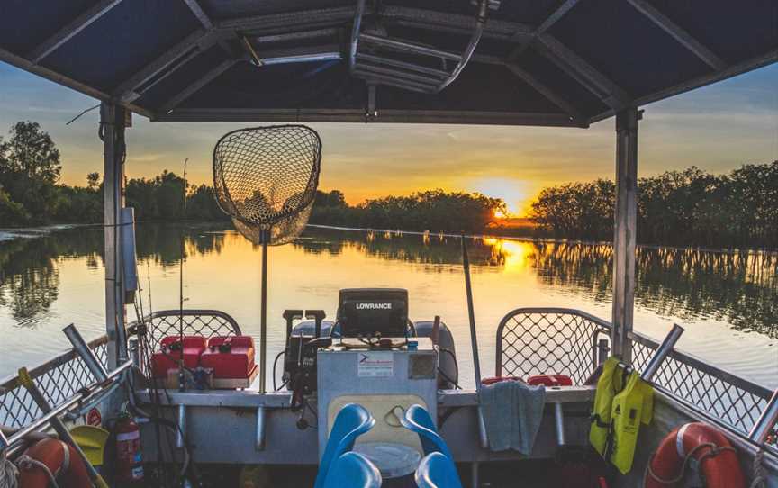 Yellow Water Fishing, Kakadu National Park, NT