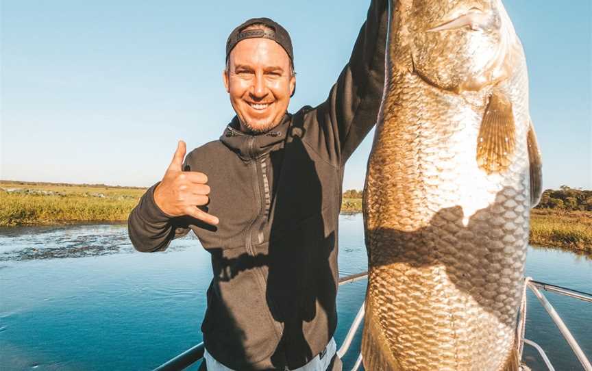 Yellow Water Fishing, Kakadu National Park, NT