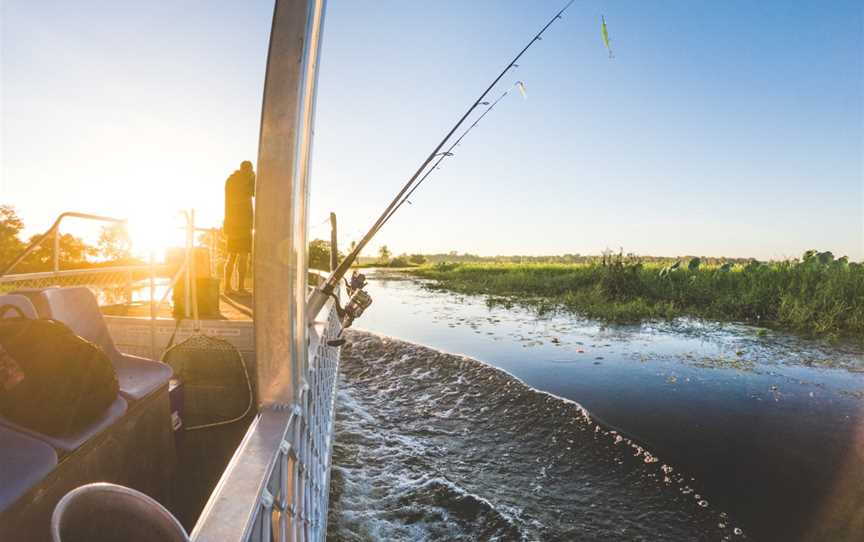 Yellow Water Fishing, Kakadu National Park, NT