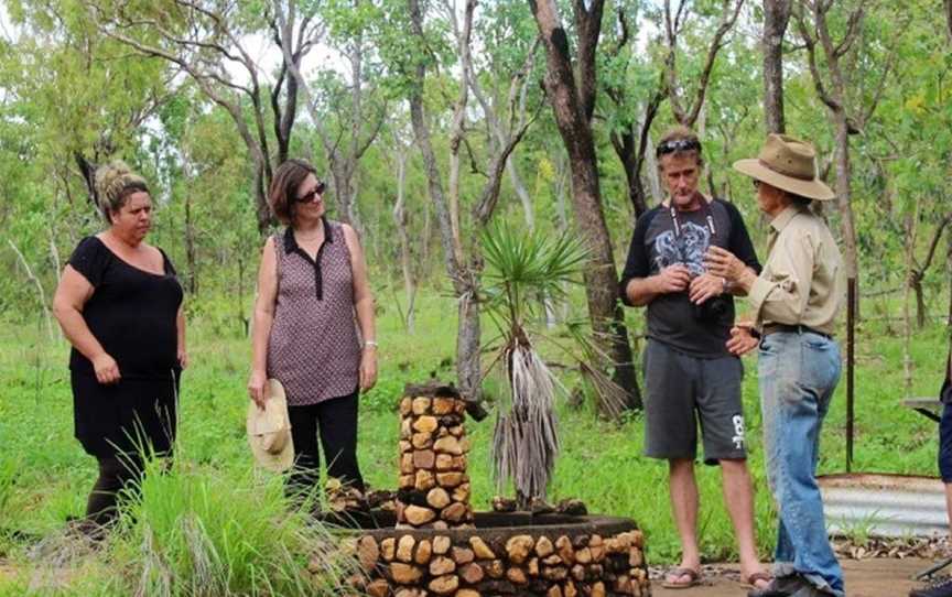 WWII 4RSU Tour at Pell Airstrip, Adelaide River, NT