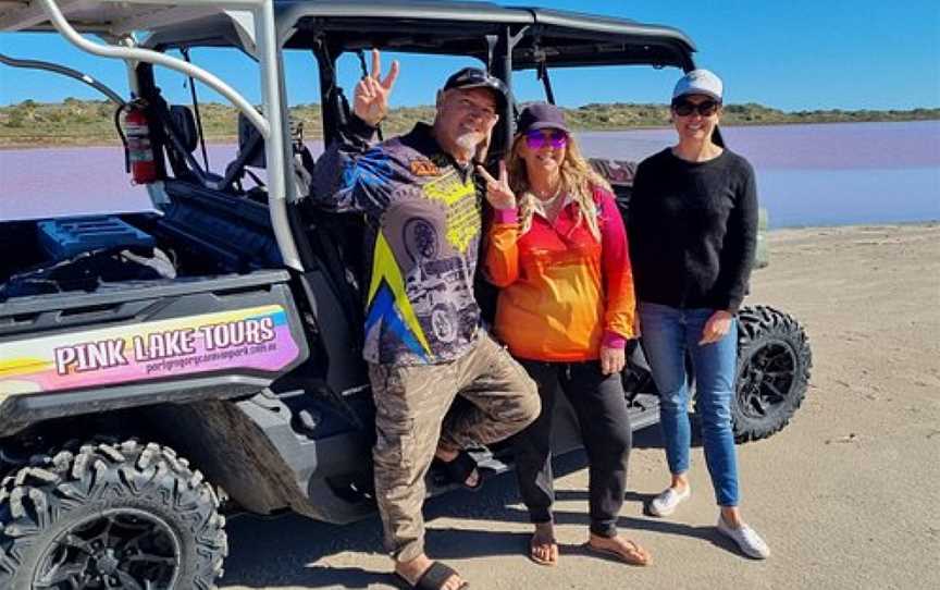 Pink Lake Buggy Tours, Kalbarri, WA