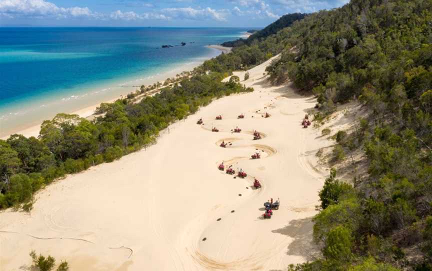 Tangalooma Island Resort ATV Quad Bike Tours, Moreton Island, QLD