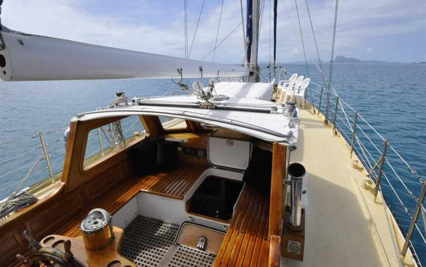 A Luxury Yacht on Sydney Harbour, Drummoyne, NSW