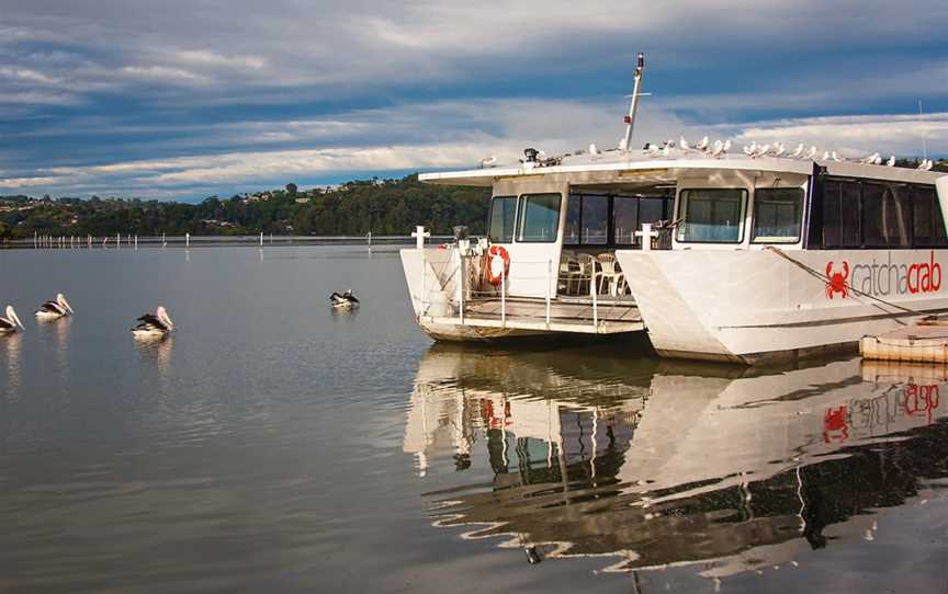 Catch A Crab at Birds Bay Oyster Farm, Tweed Heads West, NSW