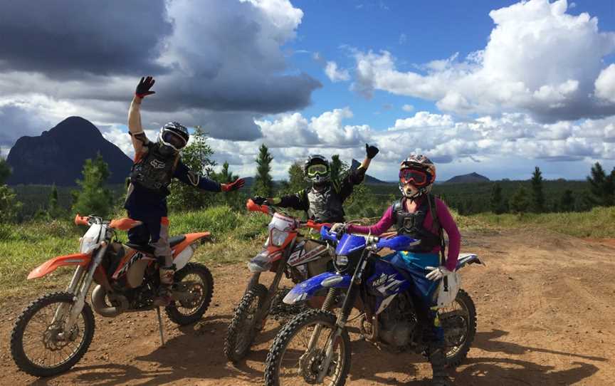 Glasshouse Mountain Trail Bike Tours, Donnybrook, QLD